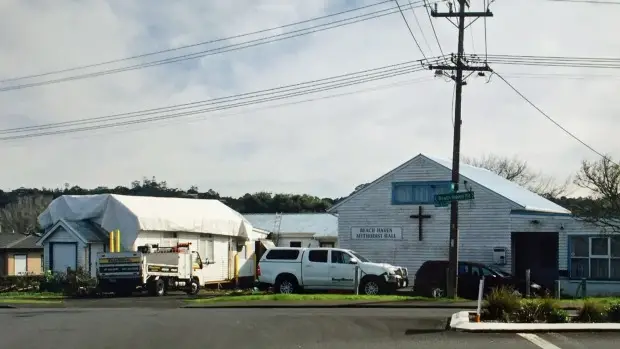 As a church is removed, Beach Haven people feel they have lost a part of their history and childhood.