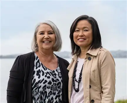 Cherie Brice and Lisa Looi